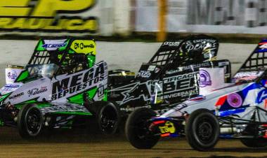Midget: Pilotos rosaleños disputaron la fecha 1 del Campeonato Estival 2024/25