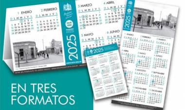 Se encuentran disponibles los Calendarios 2025 en el Archivo Histórico Municipal