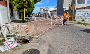 Quedó habilitada al tránsito calle Libertad a la altura de Alvear