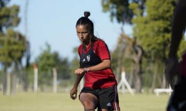 La Puntaltense Julieta Romero se encuentra realizando la pretemporada con el Club Atlético River Plate