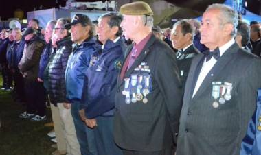 Punta Alta homenajeó a sus excombatientes y caídos en Malvinas