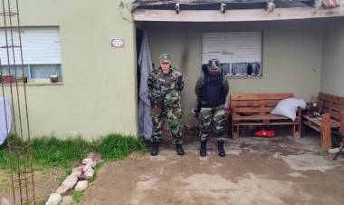 Aprehendieron a un sujeto por robar chivos en un campo de La Martina