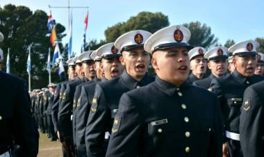Este viernes se realizará la entrega de espadas y jura a la bandera en la Base Naval Puerto Belgrano