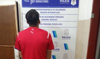 Un hombre fue aprehendido por provocarle lesiones a su pareja