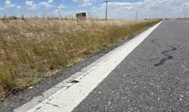 Estado de las banquinas y deterioro del asfalto en las rutas del distrito rosaleño