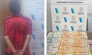 Un delincuente robó la recaudación de una heladería y fue detenido a las pocas horas