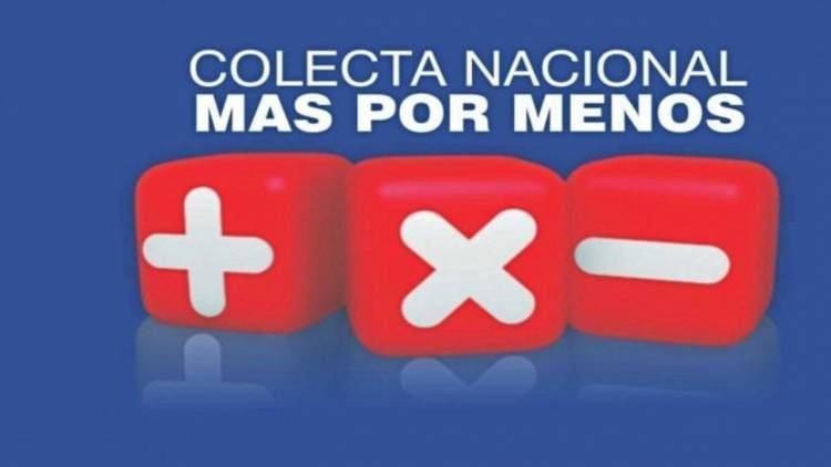 Este domingo se inicia una nueva colecta de la Campaña “Más Por Menos“