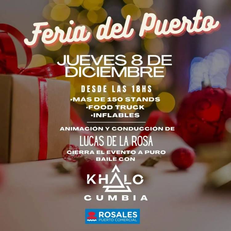 Hoy a partir de las 18 horas se realizará la Feria del Puerto