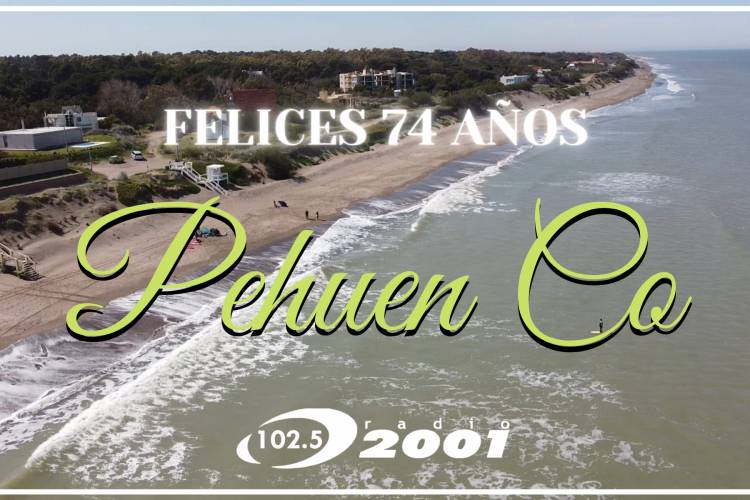 Se celebra el 74° Aniversario de la fundación de Pehuen Co