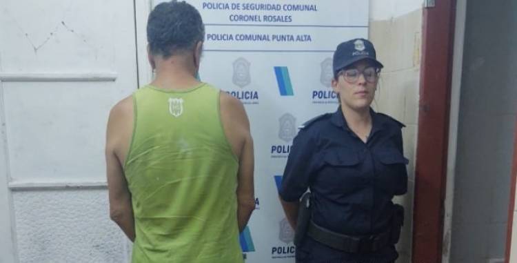 Un hombre fue aprehendido por ingresar a una casa donde no se encontraba ningún ocupante