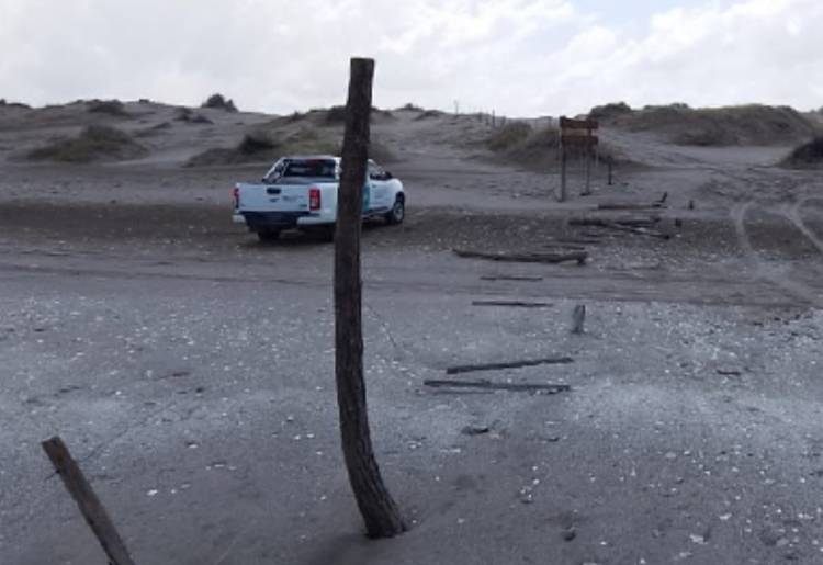 Se denuncia vandalismo contra el vallado de la reserva natural Pehuen Co - Monte Hermoso