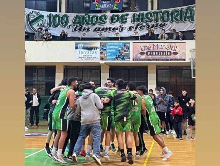 Básquet: Altense demostró su superioridad y eliminó a Velocidad y Resistencia