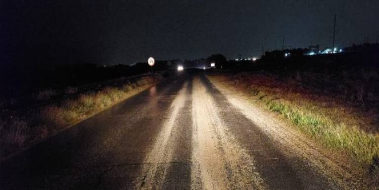 Un derrame de cereal en la ruta 3 causó preocupación en los automovilistas