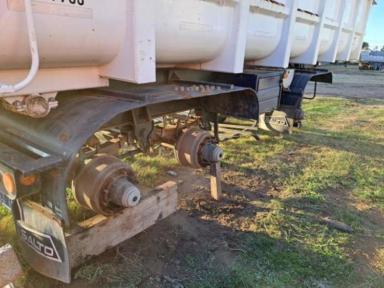 Delincuentes robaron elementos de un camión valuados en 3 millones de pesos