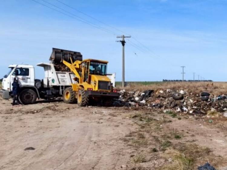 El Municipio de Coronel Rosales logró erradicar un microbasural en cercanías a Calderón