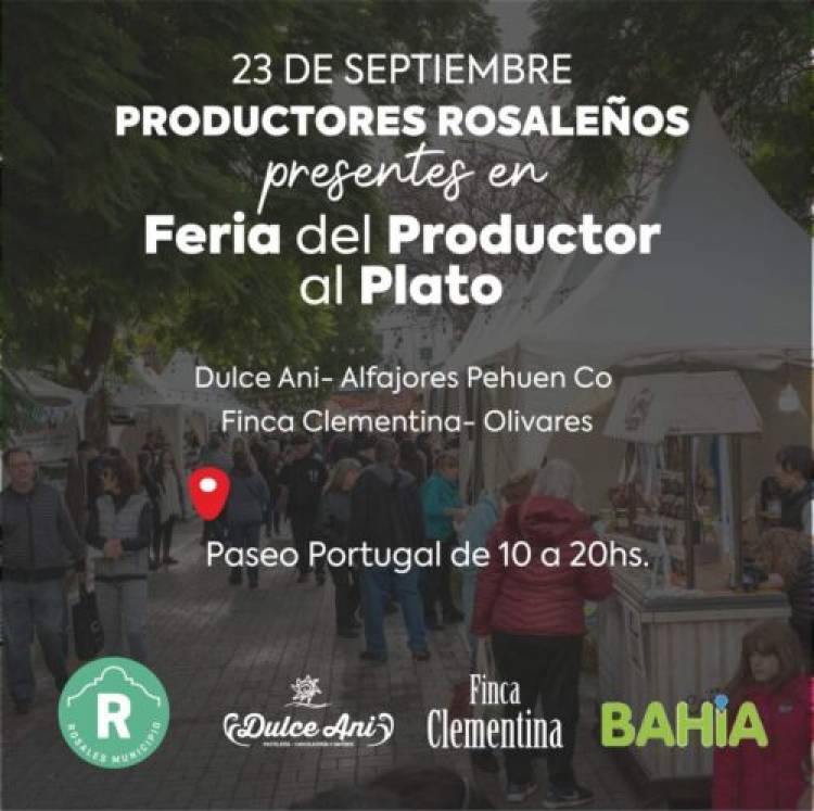 Promoción turística y de productores rosaleños en Bahía Blanca 