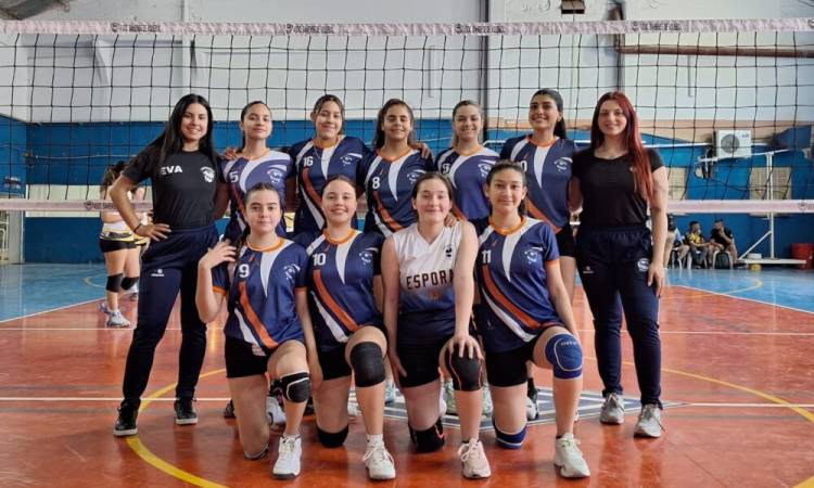 El Club Espora tuvo su participación en la Liga Bahiense de Vóley