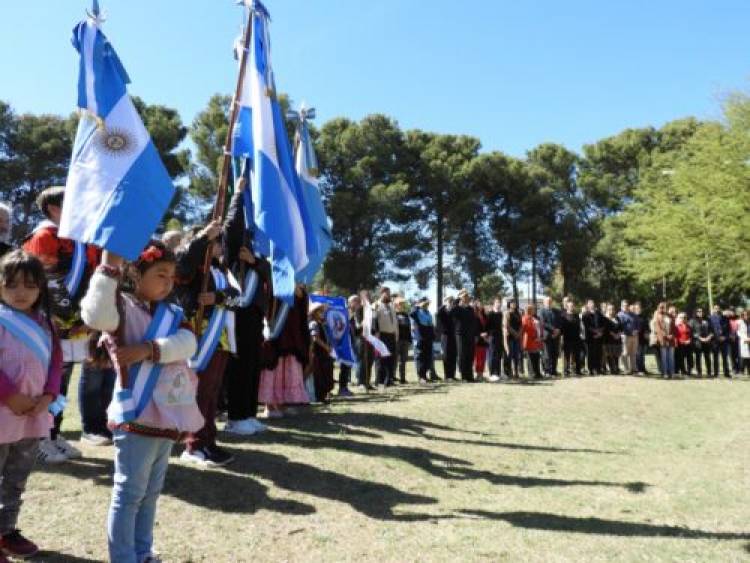 Se realizó el acto por el 125° Aniversario de Villa Arias