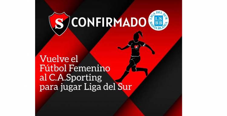 El Club Sporting realizará pruebas de jugadoras con el objetivo de competir en la Liga del Sur