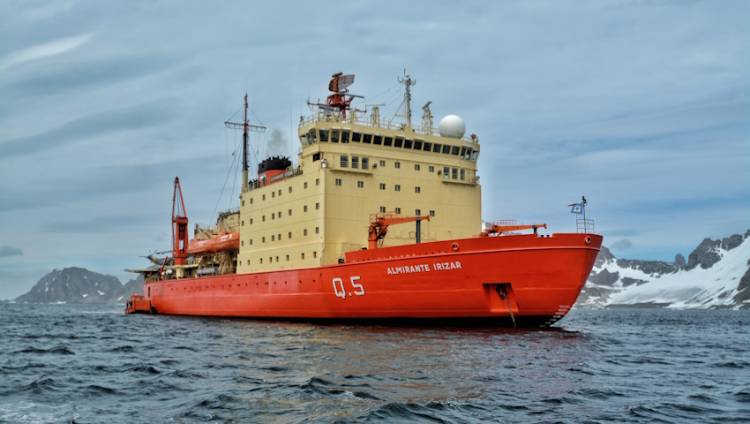 Se realizó la primera etapa de aprovisionamiento en la Base Antártica Conjunta Orcadas