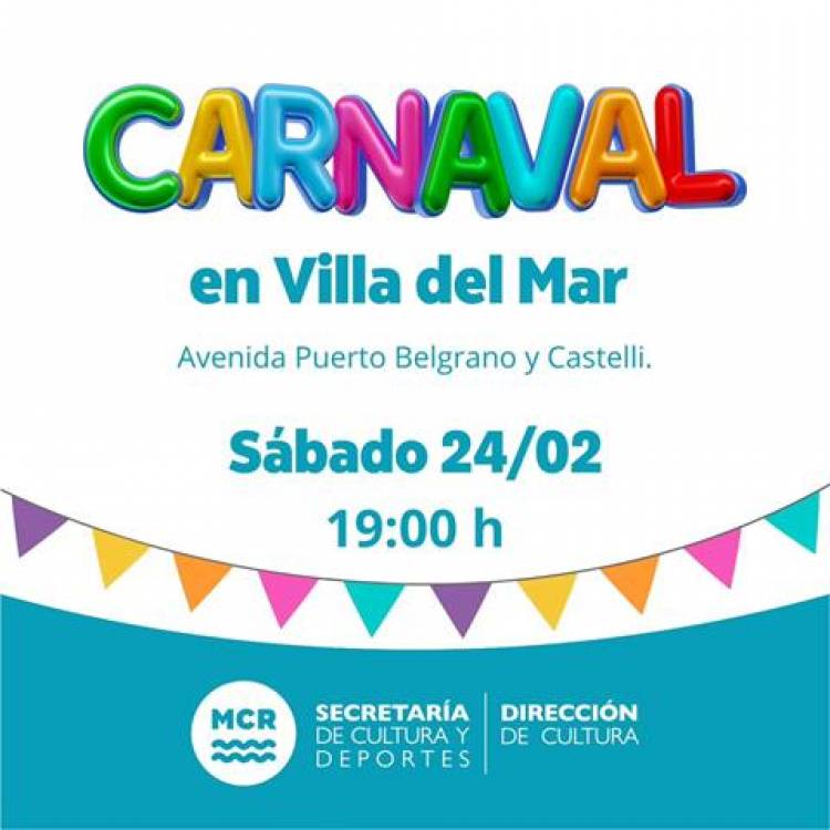 Este sábado se realizará el Carnavel en Villa del Mar