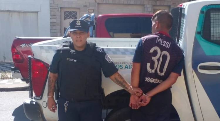 Detuvieron a un delincuente con numerosos antecedentes en Bahía Blanca y Punta Alta