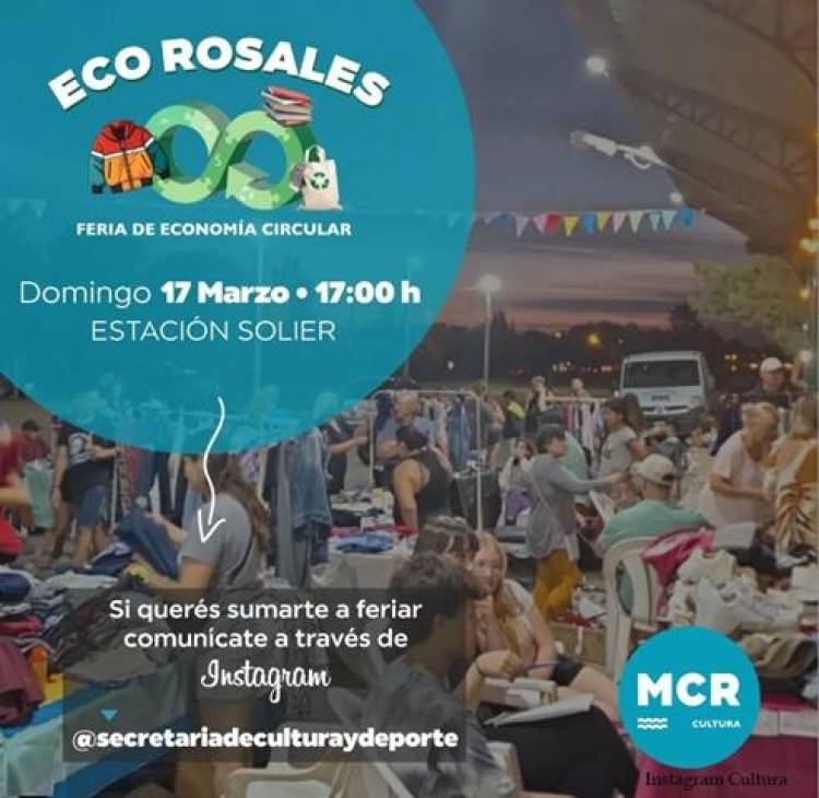 Se realizará la segunda edición de la feria circular Eco Rosales