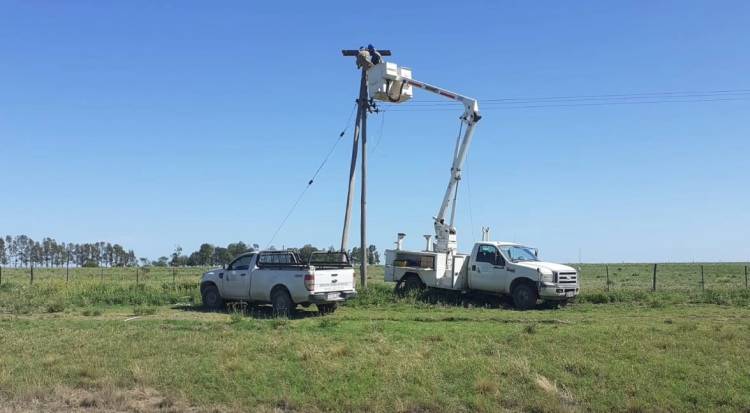 Este miércoles habrá un corte de energía en Pehuen Co, Bajo Hondo y Calderón
