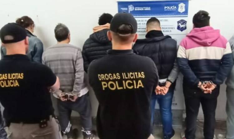 9 fueron los detenidos en los allanamientos por drogas realizados ayer