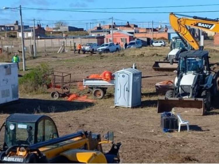 Se cortó el servicio de agua en Nueva Bahía Blanca por la reparación de una cañería