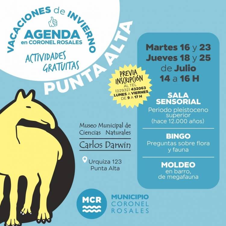 El Museo Carlos Darwin realiza un puertas abiertas en vacaciones de invierno