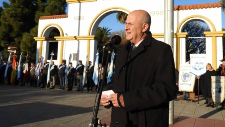 El ex intendente Uset, en el área de Dispositivos Territoriales de la Nación
