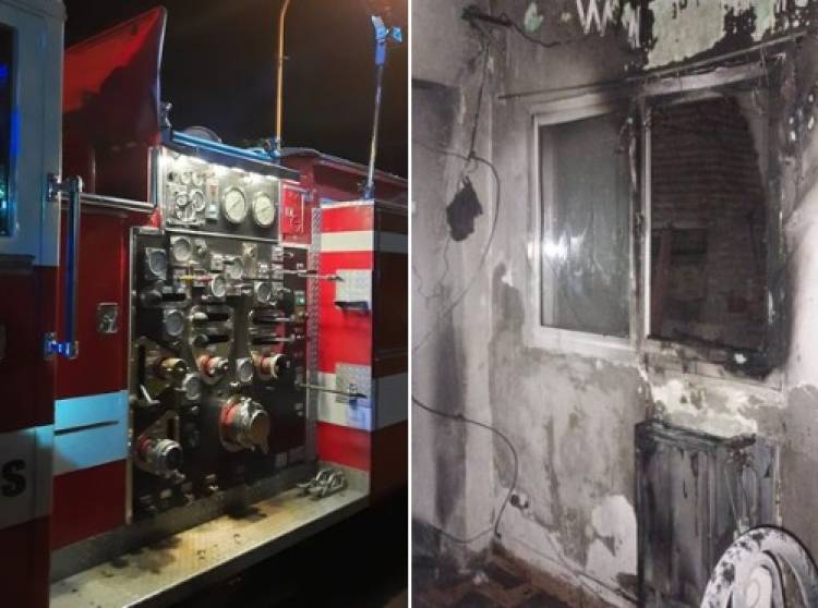 Otro principio de incendio en una vivienda en Luiggi al 100