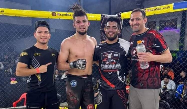 Los puntaltenses Sotelo, Calderón y Streglio fueron parte del Cobra Fighter IX y del Sarandon Champions League