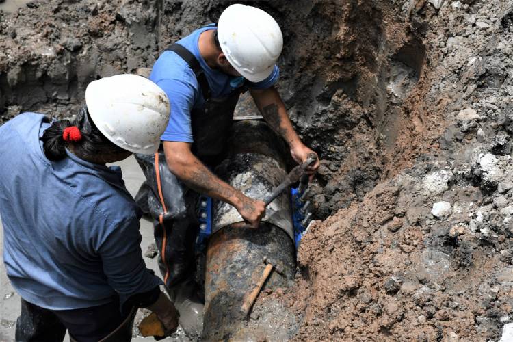 El próximo martes se realizarán trabajos programados sobre la red de agua en un sector de Punta Alta