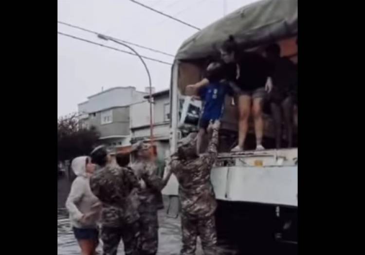 No se registraron víctimas fatales, ni heridos de consideración por la tormenta en Coronel Rosales