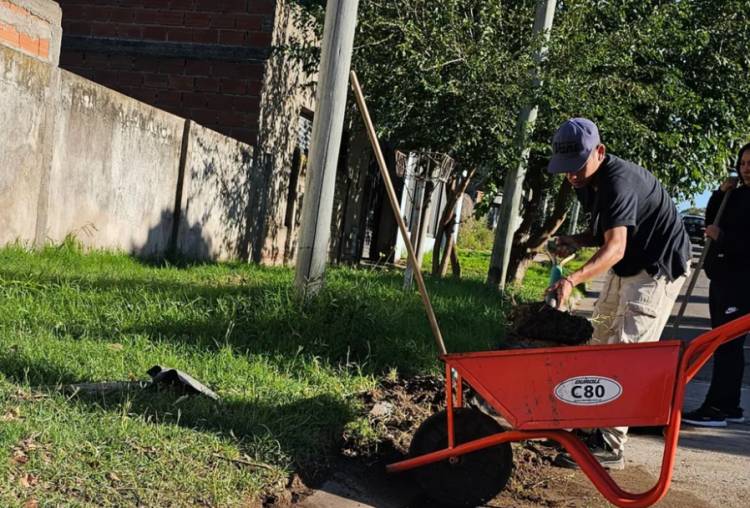 Se realizaron trabajos preventivos antes de las lluvias pronosticadas