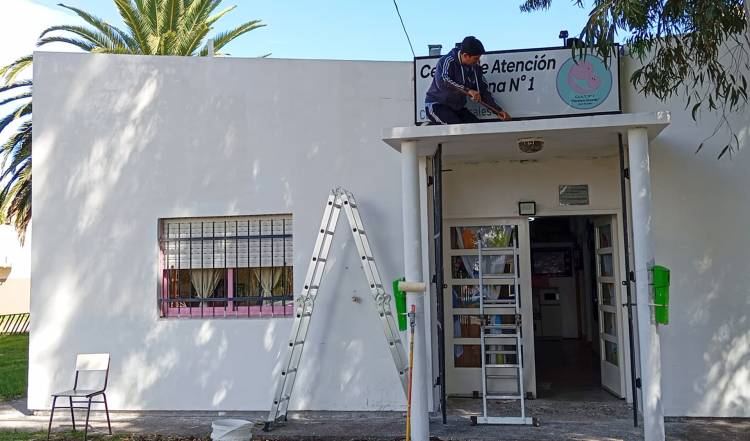 Se efectuaron mantenimientos en un Centro de Atención Temprana de Punta Alta