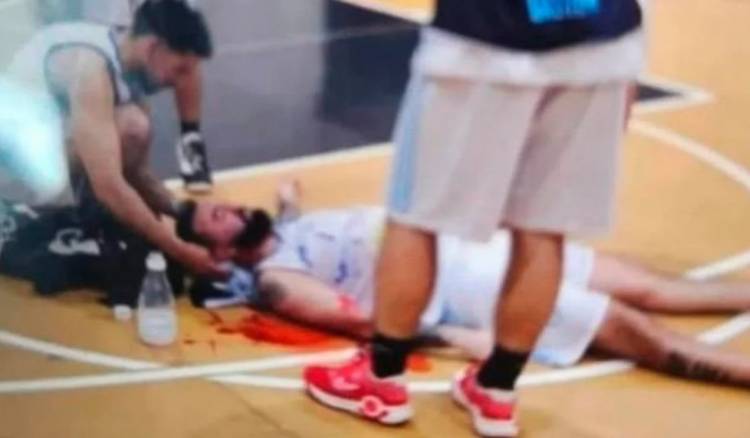 Golpean duramente a un puntaltense durante un partido de básquet amateur en Bahía Blanca
