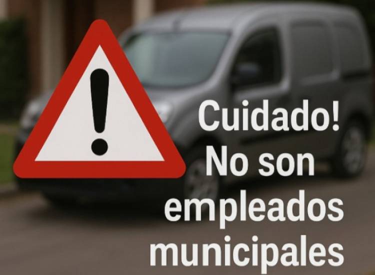 Advierten por un vehículo sospechoso que recorre la ciudad