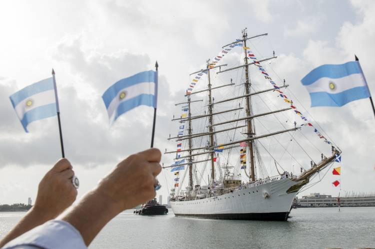 El viaje de instrucción de la Fragata Libertad comenzará el 7 de Junio