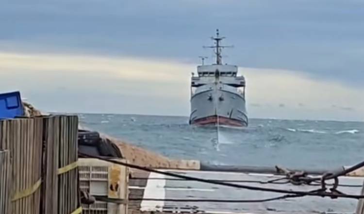 Última travesía del ARA Alférez Sobral: fue hundido en el mar abierto