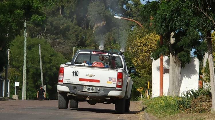 Comenzaron las tareas de fumigación en distintos sectores del distrito