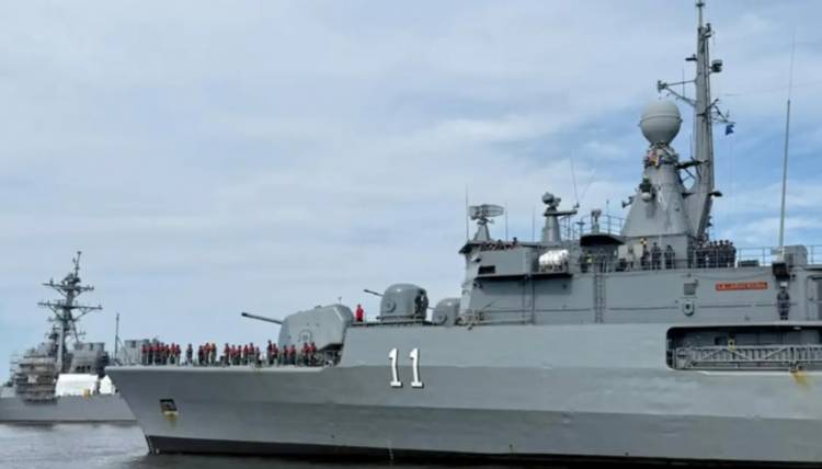 Tras el Unitas LXVI, llegará el destructor "La Argentina" a Puerto Belgrano