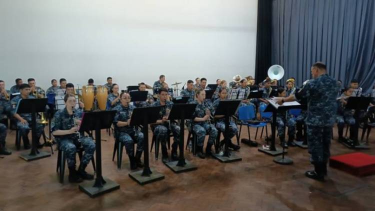 La Banda de Música de la Base Naval Puerto Belgrano, desde adentro