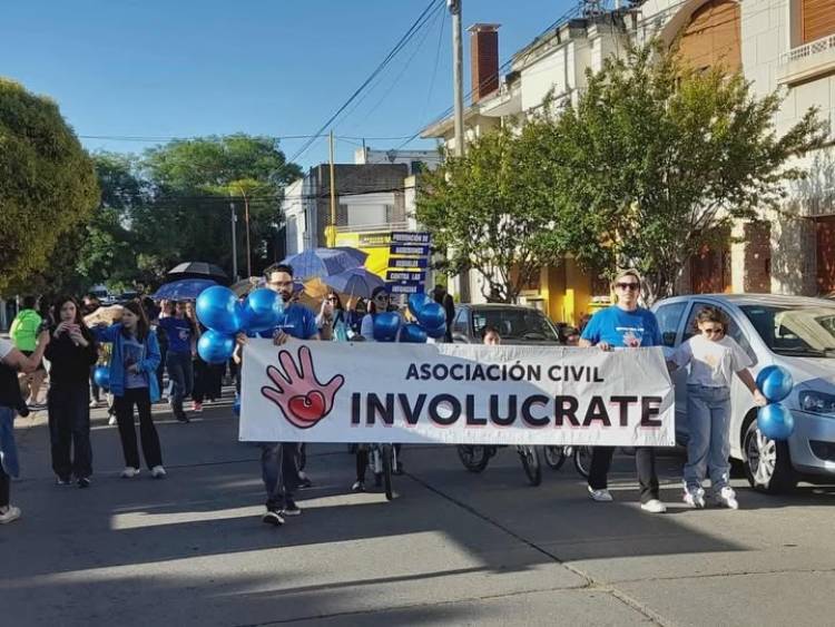 Una multitud acompañó la jornada “Rompamos el Silencio” de Involucrate