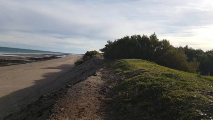 Ante el achique de la costa en Pehuen Co, plantean como solución "poner más arena"
