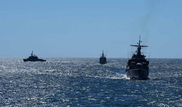 Finalizó un nuevo adiestramiento naval integrado