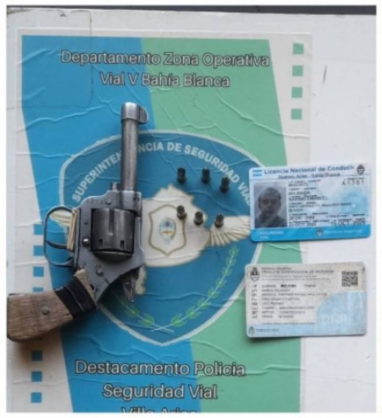 Aprehendieron en Villa Arias a un sujeto por portación ilegal de armas
