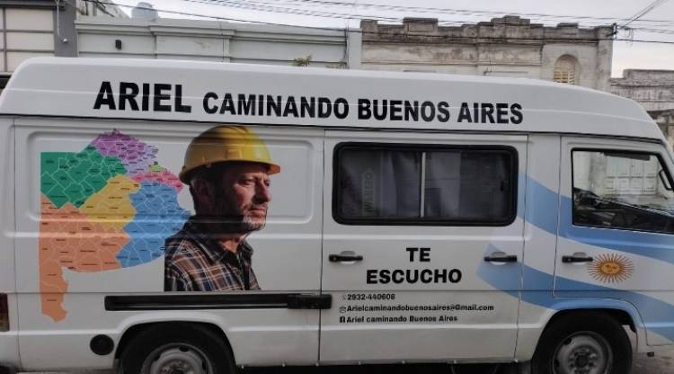 El Puntaltense Ariel Cociancich inicia una recorrida provincial para relevar problemáticas sociales